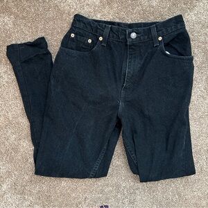 Levi's Women's High Rise Black Jeans